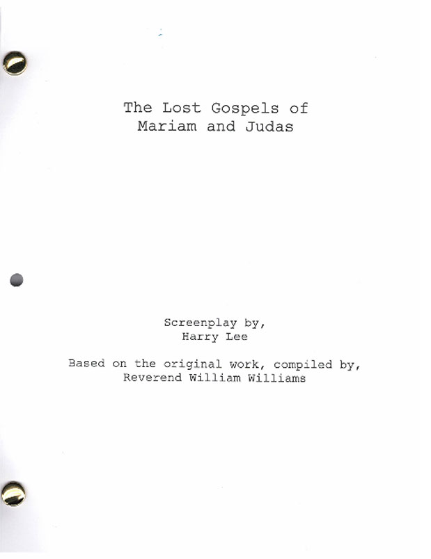 A screenplay for the lost gospels of marian and judas.