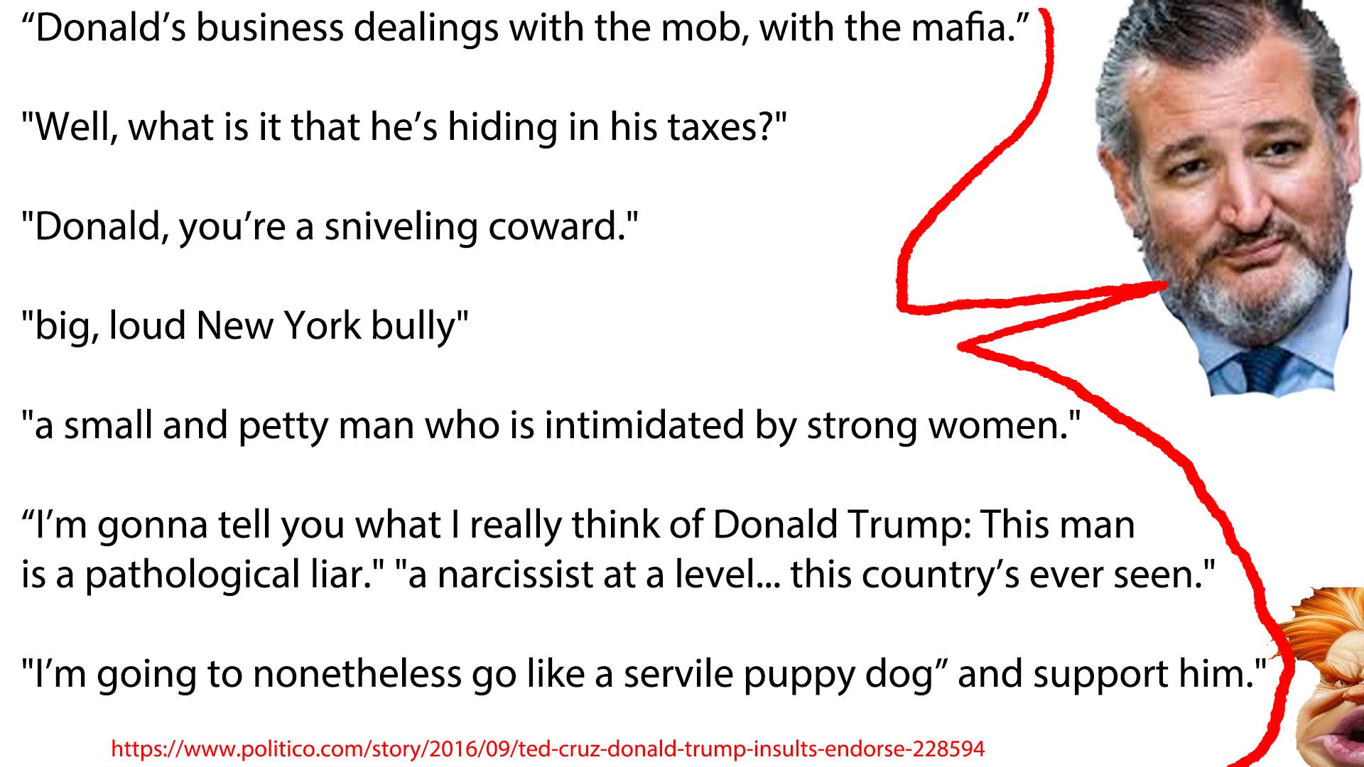 tedcruz dt heads insults tedcruz dt heads insults